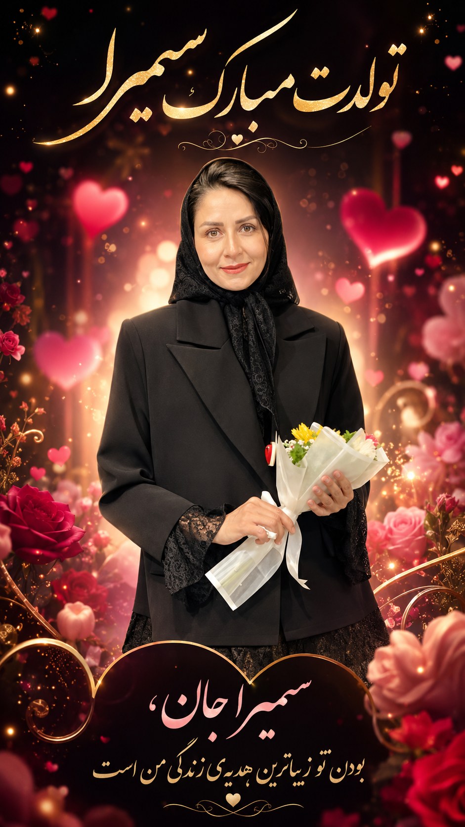 تبریک تولید سمیرا جان